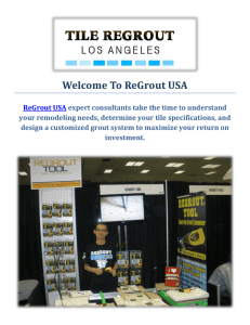 ReGrout USA | Tile Cleaning Service in Los Angeles, CA