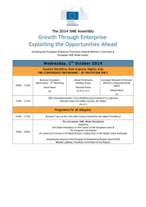 2014 SME Assembly Programme