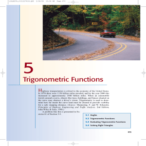 Trigonometric Functions