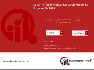 Security Paper Market Research Report - Forecast to 2023