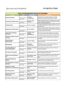 Program - BİLGİ Eğitim