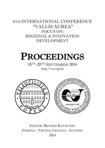 PROCEEDINGS - Vallis Aurea 2014